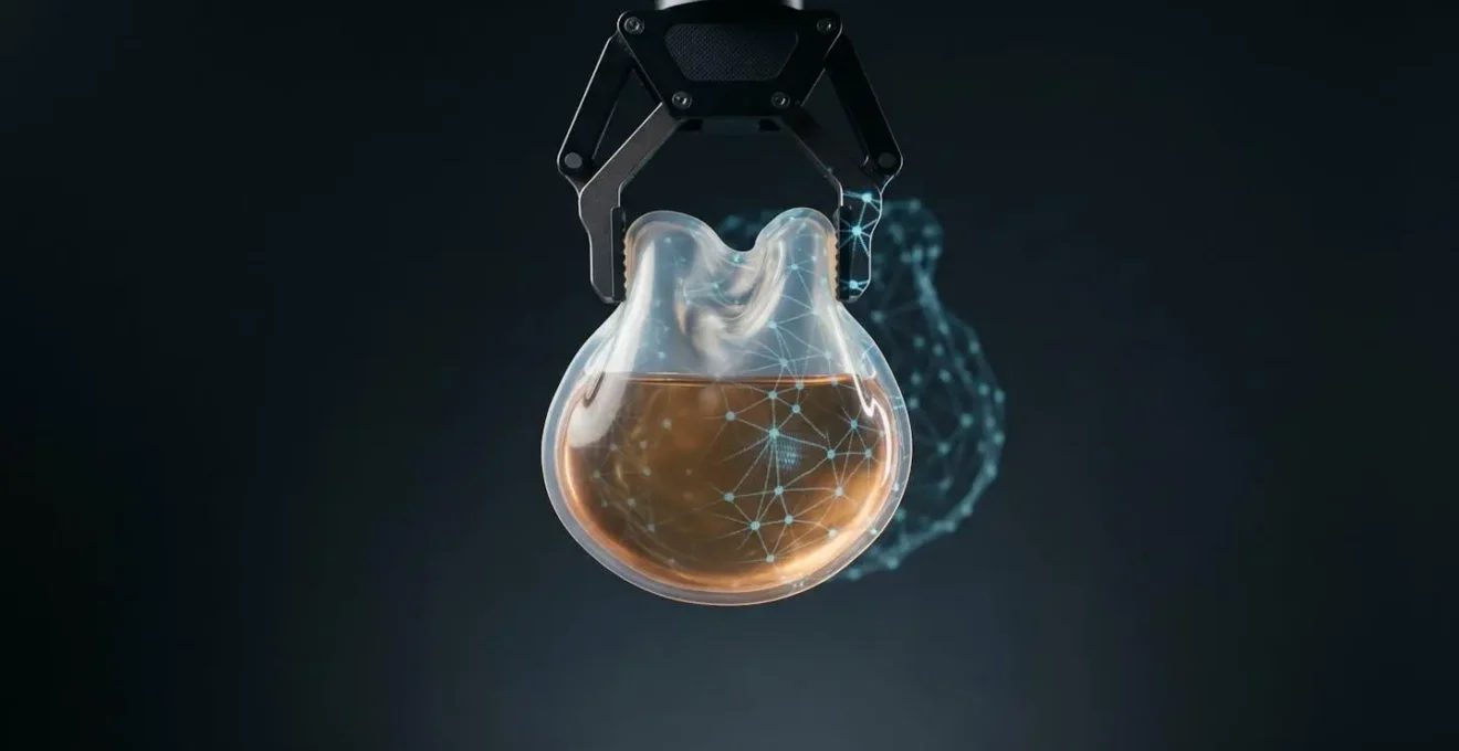 Visualisation de la modélisation par éléments finis d'un objet déformable manipulé par un robot
